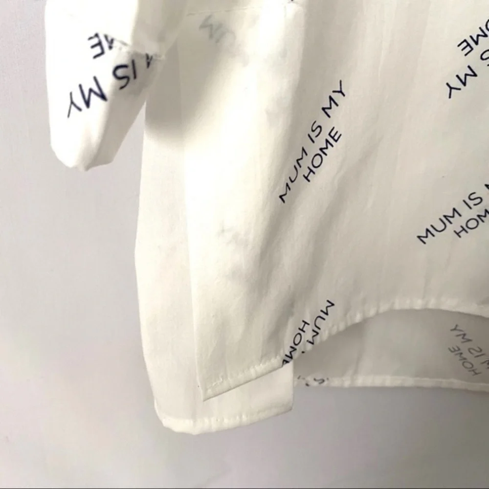 Zara Kids NWT Age 10 Shirt Mum Is My Home